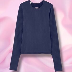 PINK Victoria’s Secret Long Top - Dark Blue - NWT